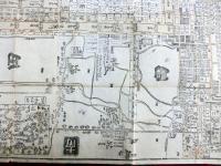 摂州大坂大絵図　内題摂州大坂図鑑綱目大成