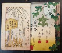 草双子　小倉山青樹榮昔日新話（おぐらやまあおきのさかえせきじつしんわ）　初編二編三編　合本1冊