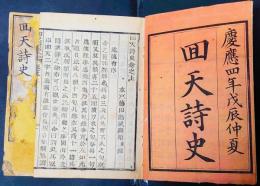 近世木活字版　回天詩史 乾坤　2冊揃