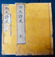 近世木活字版　回天詩史 乾坤　2冊揃