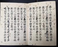悉曇字記　胡蝶装　高野版　
