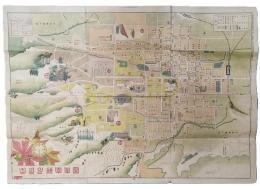 奈良名勝案内図　裏・奈良名勝案内