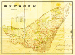 最近漢口市全図