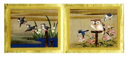御慰昔咄花鳥帖　2帖