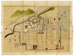 上野国高崎城下之絵図