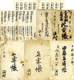 和泉国南郡沼村文書　8冊