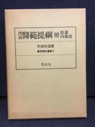 西説医範提綱 : 附拾遺 内象図