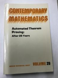ＣＯＮＴＥＭＰＯＲＡＲＹ　ＭＡＴＨＥＭＡＴＩＣＳ，　Ｖｏｌｕｍｅ２９　：現代数学、第２９巻