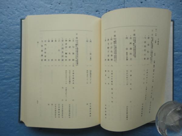 日蓮宗宗学章疏目録 改訂版(立正大学日蓮教学研究所 編) / 松野