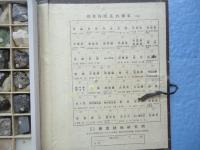 鉱物標本　初等科四、五、六学年（B号）　揃42種