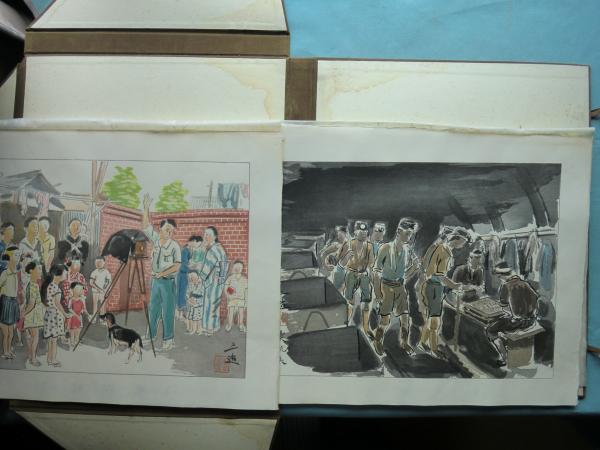 続昭和職業絵尽 和田三造木版画集 全24枚揃(和田三造画) / 古本、中古