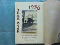 YEAR BOOK　1936　一橋専門部卒業アルバム