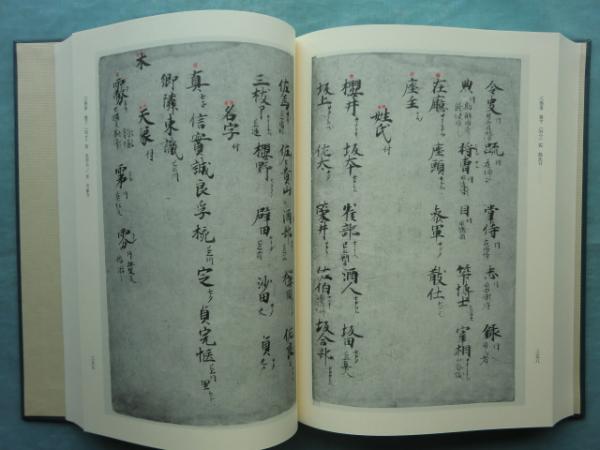 色葉字類抄 2冊揃(三巻本・二巻本）【尊経閣善本影印集成 18.19】(前田