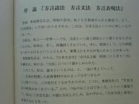 日本語方言文法　続昭和(→平成)日本語方言の総合的研究 第五巻