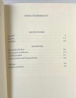 Dichtungen und Aufsätze