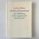 Von Benn zu Enzensberger: Eine Einführung in die zeitgenössische deutsche Lyrik 1945 - 1970