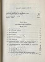 Wilhelm Dilthey Leben Schleiermacher: Erste Band Erste Halbband 1768-1802 /Zweiter Halbband 1803-1807