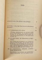 Les Droites françaises: De la révolution à nos jours