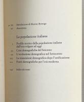 La popolazione italiana. Un profilo storico