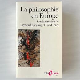 La Philosophie en Europe