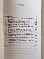 Histoire intellectuelle du libéralisme : dix leçons