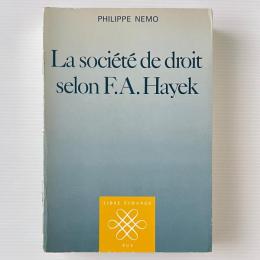 La societe de droit selon F.A.Hayet