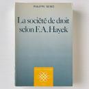 La societe de droit selon F.A.Hayet
