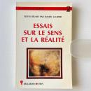 Essais Sur Le Sens Et La Realite