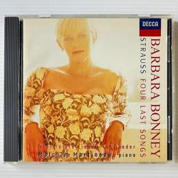 〔CD〕バーバラ・ボニー/ 4つの最後の歌～R.シュトラウス：歌曲集／Barbara Bonney / Strauss: Four Last Songs