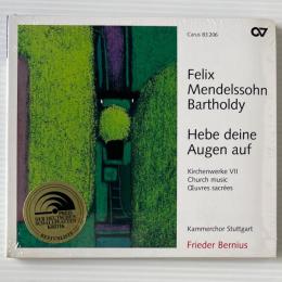 〔CD〕Frieder Bernius / Felix Mendelssohn Bartholdy / Hebe Deine Augen Auf Kirchenwerke VII (輸入盤)
