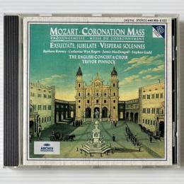 〔CD〕Trevor Pinnock / Mozart Coronation Mass, Exsultate, Jubilate, Vesperae Solennes（輸入盤）