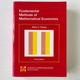 Fundamental Methods of Mathematical Economics