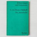 Erläuterungen und Dokumente: A. von Droste-Hülshoff Die Judenbuche