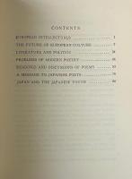 S. Spender's recent lectures in Japan （スペンダーズ リーセント レクチュアズ）