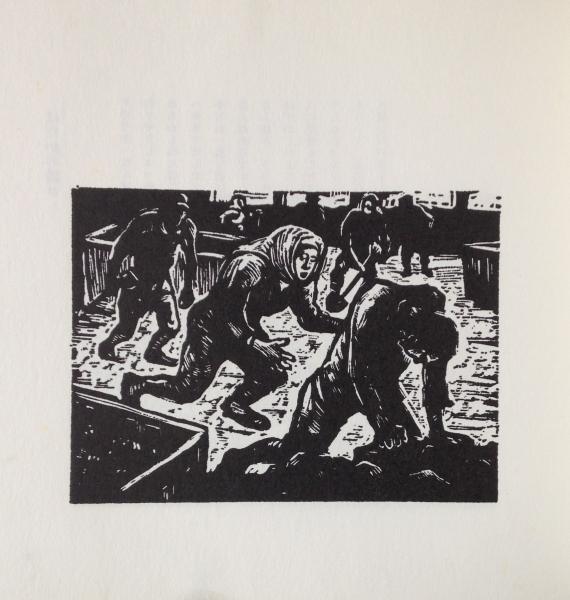 花岡ものがたり : 木刻連環画集(新居広治 ほか著) / 古本、中古本、古