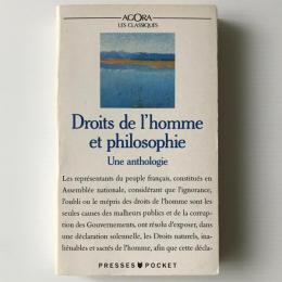 Droits de l'homme et philosophie : une anthologie (1789-1914)