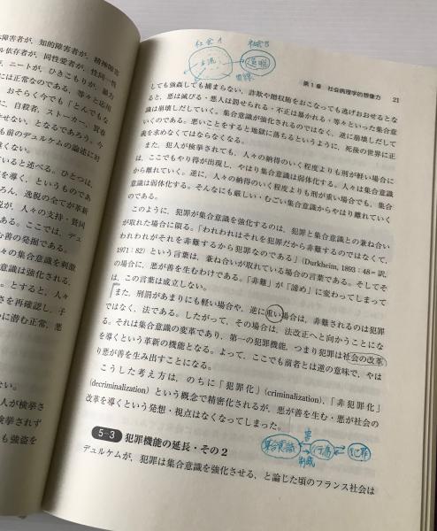 社会病理学的想像力 社会問題の社会学 論考 矢島正見 著 リブロス ムンド 古本 中古本 古書籍の通販は 日本の古本屋 日本の古本屋