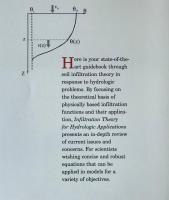 Infiltration theory for hydrologic applications