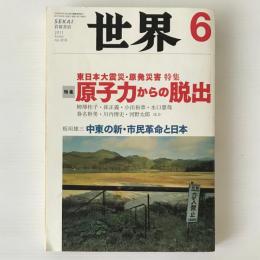 世界　2011年6月　特集：原子力からの脱出