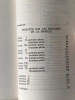 Enquête sur les principes de la morale