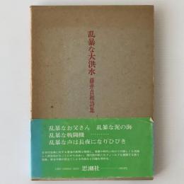 乱暴な大洪水　藤井貞和詩集