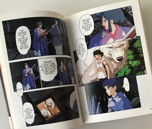 Princess Mononoke Film Comic(original story and screenplay written