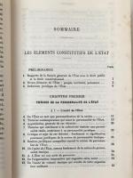 Contribution à la théorie générale de l'état : spécialement d'après les données fournies par le Droit constitutionnel français