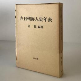 在日朝鮮人史年表