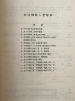 在日朝鮮人史年表