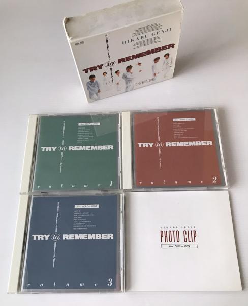 TRY TO REMEMBER/SUPER BEST（３枚組）　光GENJI Collection5. SUPER BEST TRY to REMEMBER / 光GENJI | レトロ