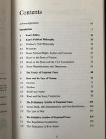 Kant and the law of peace : a study in the philosophy of international law and international relations