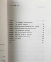 The philosophy of social research