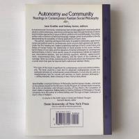 Autonomy and community : readings in contemporary Kantian social philosophy