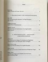 Hegel in der neueren Philosophie